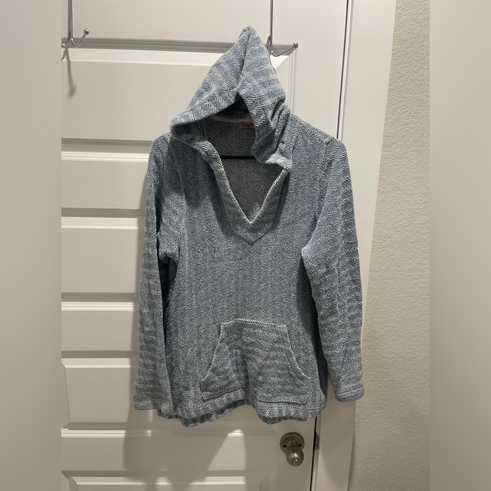 Faherty whitewater women hoodie Baja Sz M